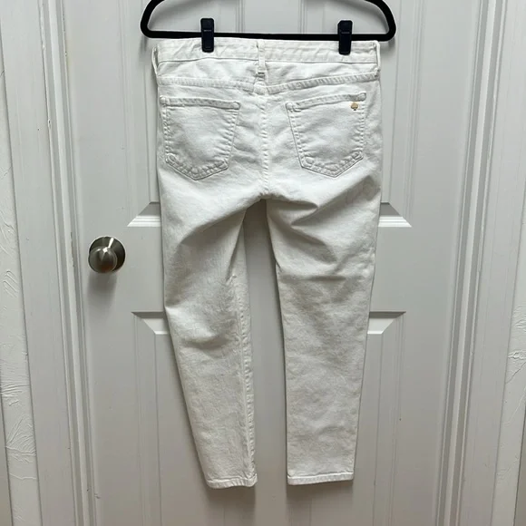 KATE SPADE WHITE SLIM JEANS BROOME STREET‎ SIZE 29 - Picture 2 of 8
